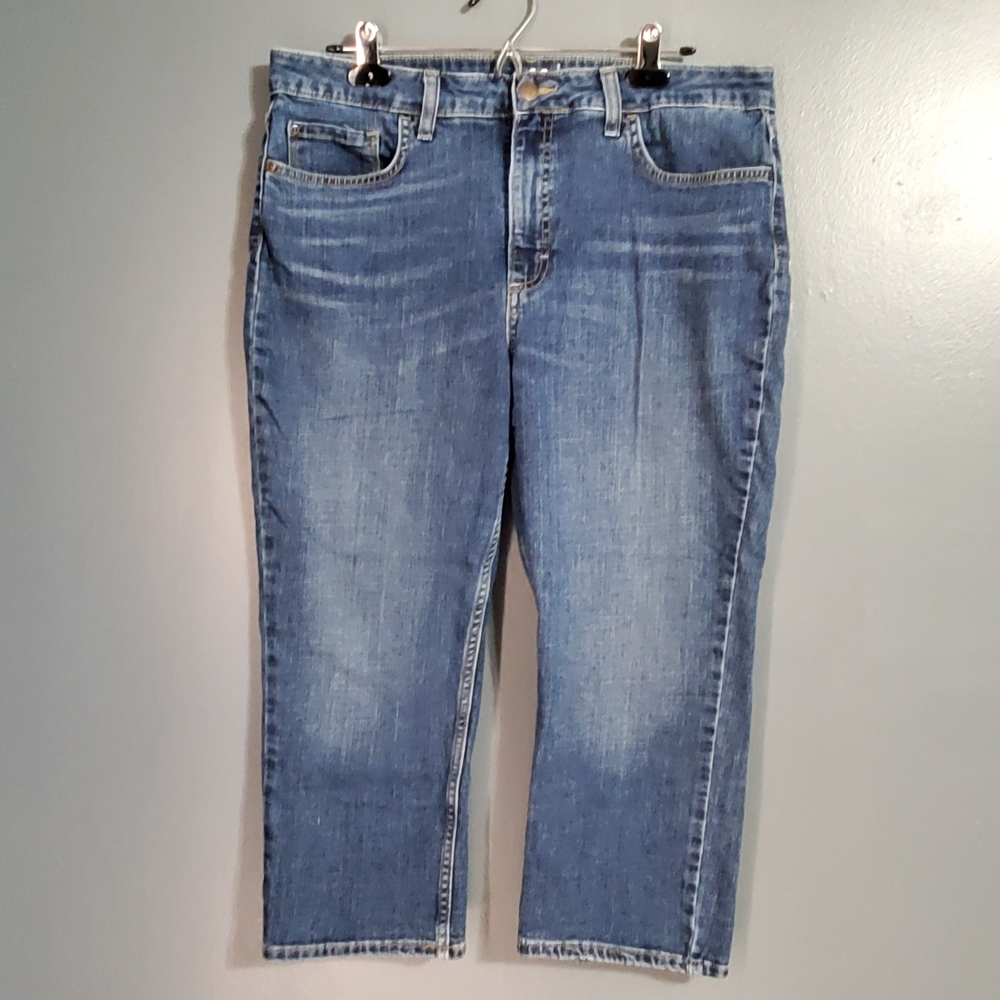 Lee Women's High Rise Capri Jeans Size 16